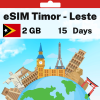 eSIM Timor - Leste - 2 GB - 15 days