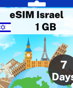 eSIM Israel - 1 GB - 7 days