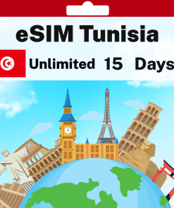 eSIM Tunisia - Unlimited - 15 days