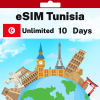 eSIM Tunisia - Unlimited - 10 days