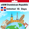 eSIM Dominican Republic - Unlimited - 15 days