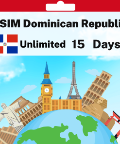 eSIM Dominican Republic - Unlimited - 15 days