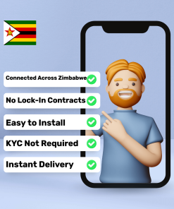 eSIM Zimbabwe - 5 GB - 30 days