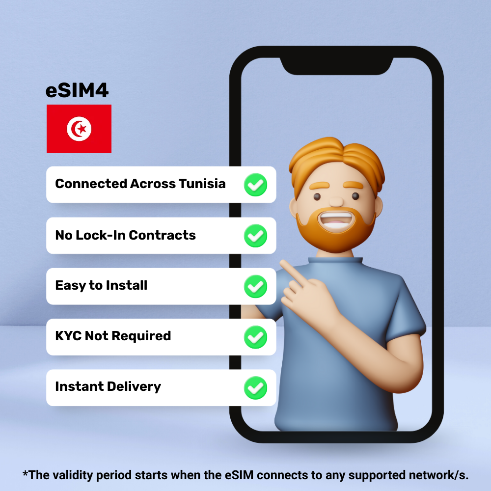 b9113655c1ef6ff5635f90c3b84537f4b1117b92.png eSIM Tunisia - 10 GB - 30 days