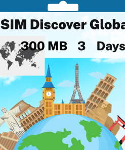 eSIM Discover Global - 300 MB - 3 days