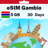eSIM Gambia - 5 GB - 30 days