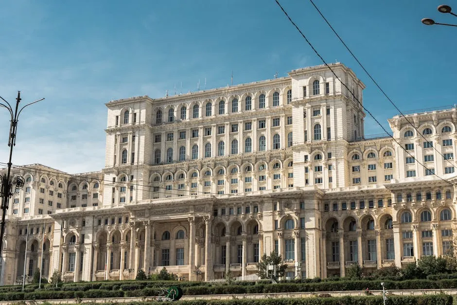 Palace of Parliament in Bucharest, Romania
