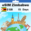 eSIM Zimbabwe - 2 GB - 15 days