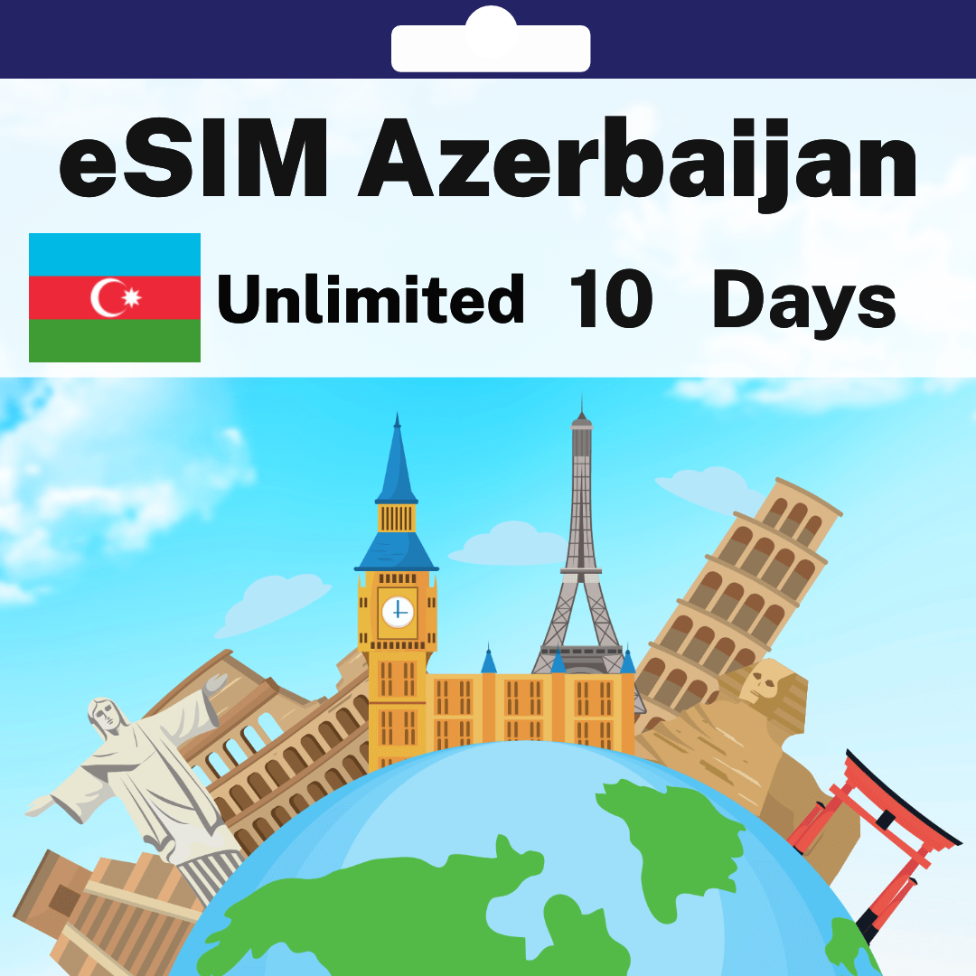 05ea207d-4b83-4b78-a7b6-a1f1aade85fa.png eSIM Azerbaijan - Unlimited - 10 days