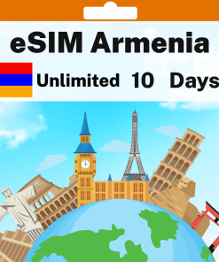 eSIM Armenia - Unlimited - 10 days