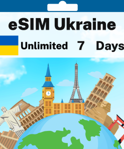 eSIM Ukraine - Unlimited - 7 days