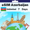 eSIM Azerbaijan - Unlimited - 7 days