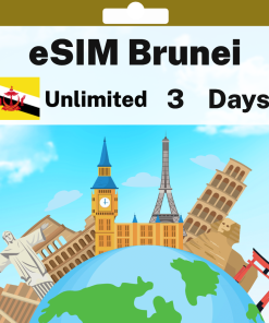 eSIM Brunei - Unlimited - 3 days