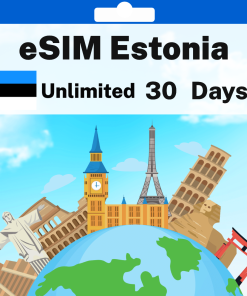 eSIM Estonia - Unlimited - 30 days
