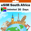 eSIM South Africa - Unlimited - 30 days