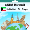 eSIM Kuwait - Unlimited - 5 days