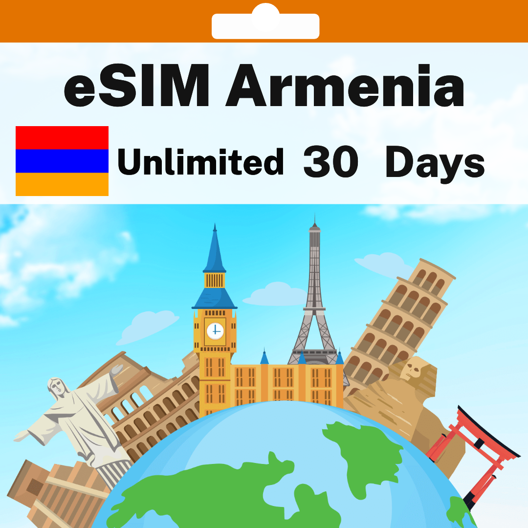 25acff13-1791-411e-add2-4e5722adc074.png eSIM Armenia - Unlimited - 30 days