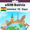 eSIM Bolivia - Unlimited - 15 days