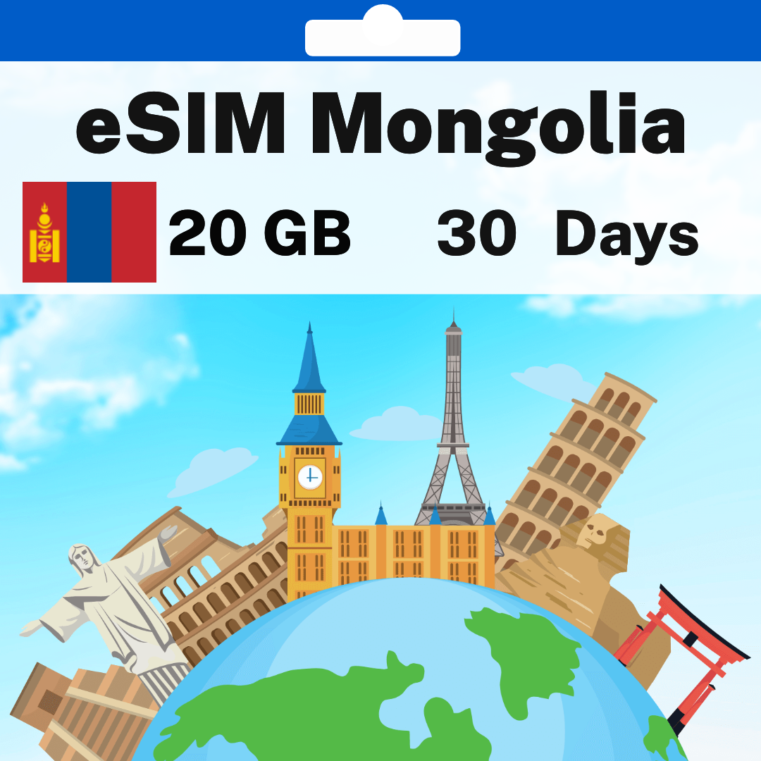2b4e42c1-7bf4-4ece-9158-f30d40ba9e75.png eSIM Mongolia - 20 GB - 30 days