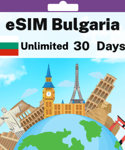 eSIM Bulgaria - Unlimited - 30 days