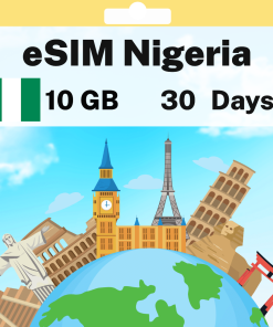 eSIM Nigeria - 10 GB - 30 days