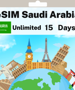 eSIM Saudi Arabia - Unlimited - 15 days