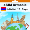 eSIM Armenia - Unlimited - 15 days