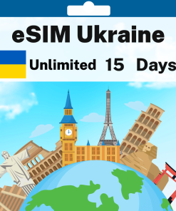 eSIM Ukraine - Unlimited - 15 days
