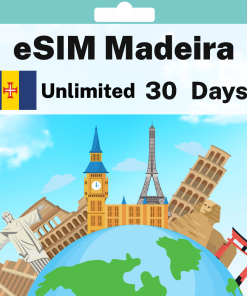 eSIM Madeira - Unlimited - 30 days