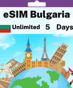 eSIM Bulgaria - Unlimited - 5 days