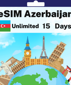 eSIM Azerbaijan - Unlimited - 15 days