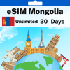 eSIM Mongolia - Unlimited - 30 days