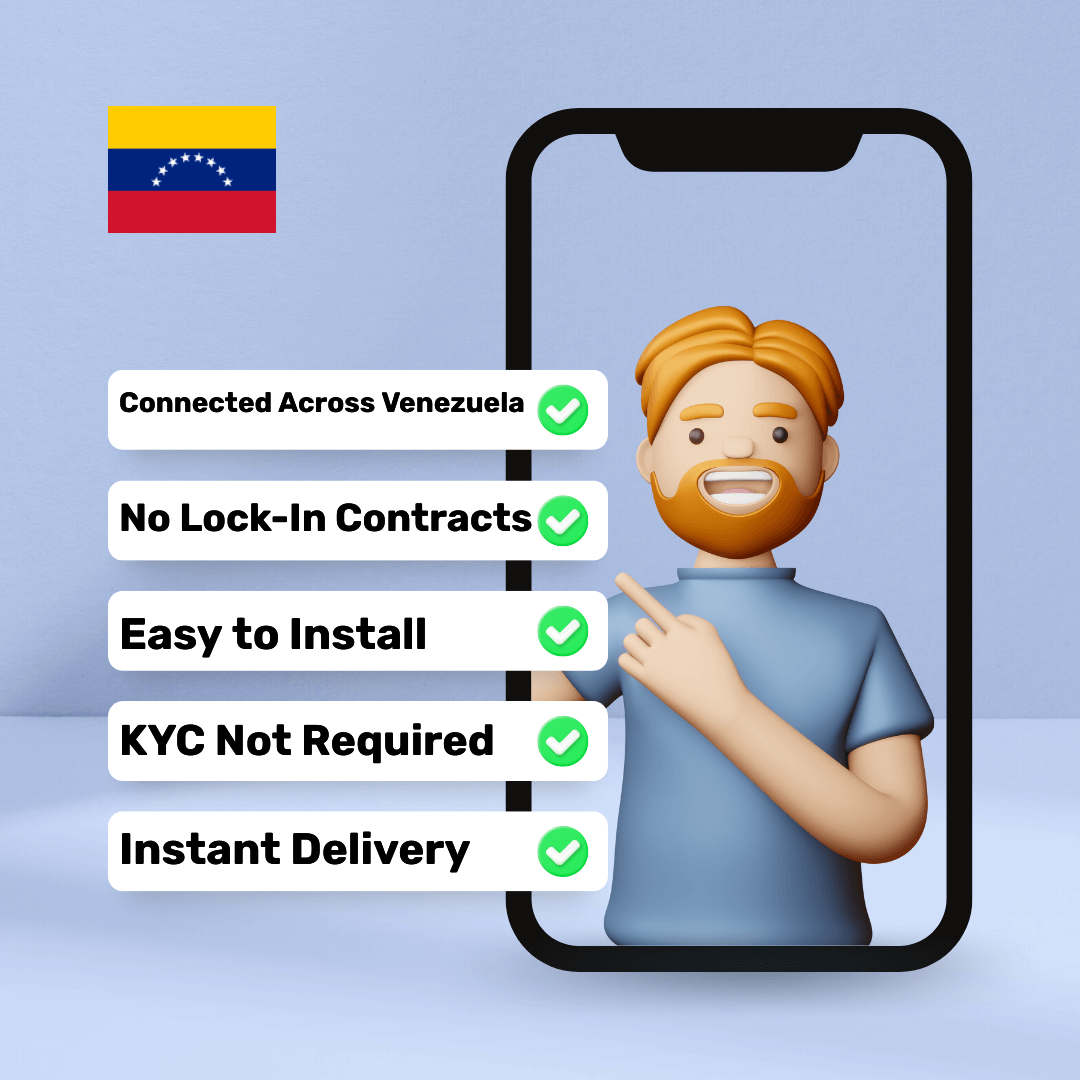 7ae1c144-3fd7-4f39-bd3d-56fa6b3f004e.png eSIM Venezuela - Unlimited - 5 days