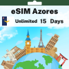 eSIM Azores - Unlimited - 15 days
