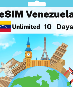 eSIM Venezuela - Unlimited - 10 days