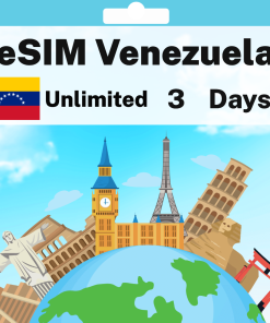 eSIM Venezuela - Unlimited - 3 days