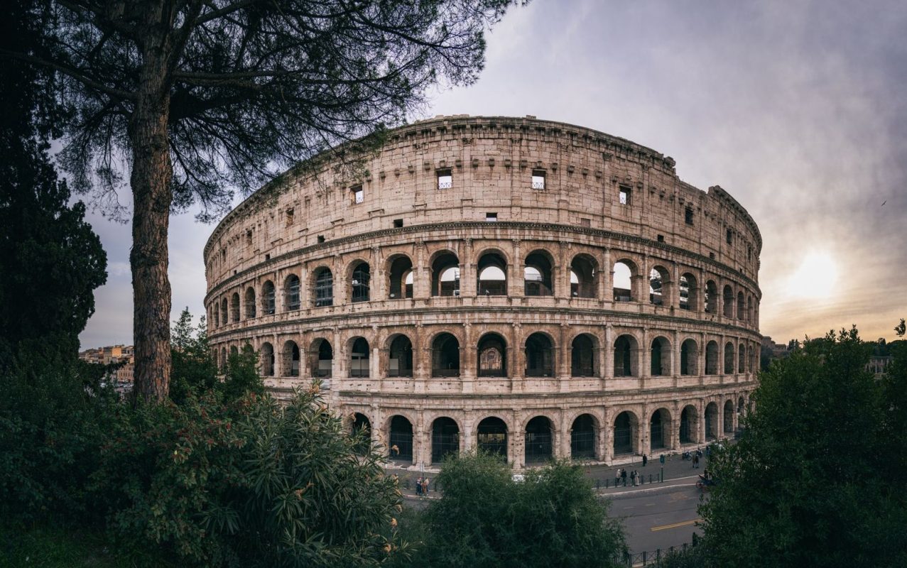 The Colosseum in Rome, Europe travel eSIM guide