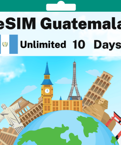eSIM Guatemala - Unlimited - 10 days