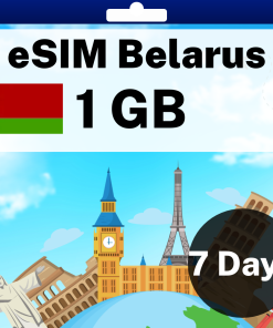 eSIM Belarus - 1 GB - 7 days