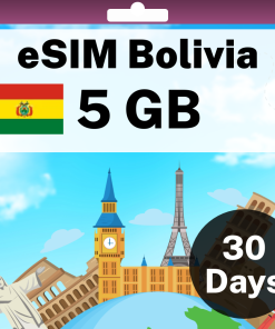 eSIM Bolivia - 5 GB - 30 days