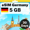 eSIM Germany - 5 GB - 30 days