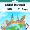 eSIM Kuwait - 1 GB - 7 days