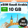 eSIM Saudi Arabia - 10 GB - 30 days