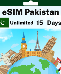 eSIM Pakistan - Unlimited - 15 days