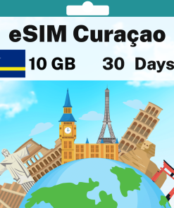 eSIM Curaçao - 10 GB - 30 days