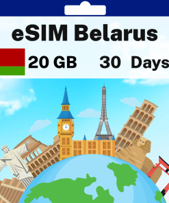 eSIM Belarus - 20 GB - 30 days