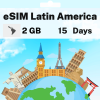 eSIM Latin America - 2 GB - 15 days