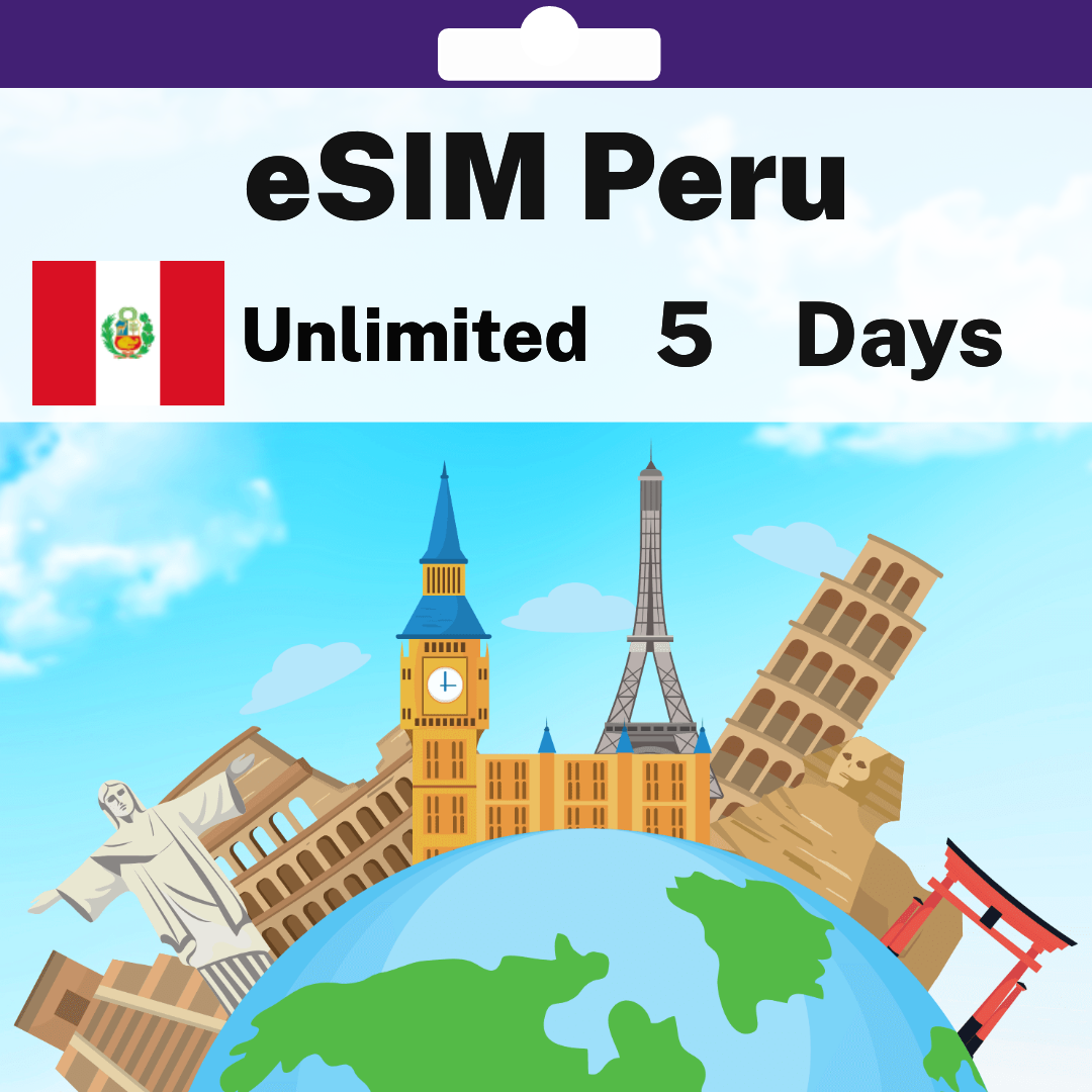 63c13396-d87e-474a-b820-3c8d29739464.png eSIM Peru - Unlimited - 5 days