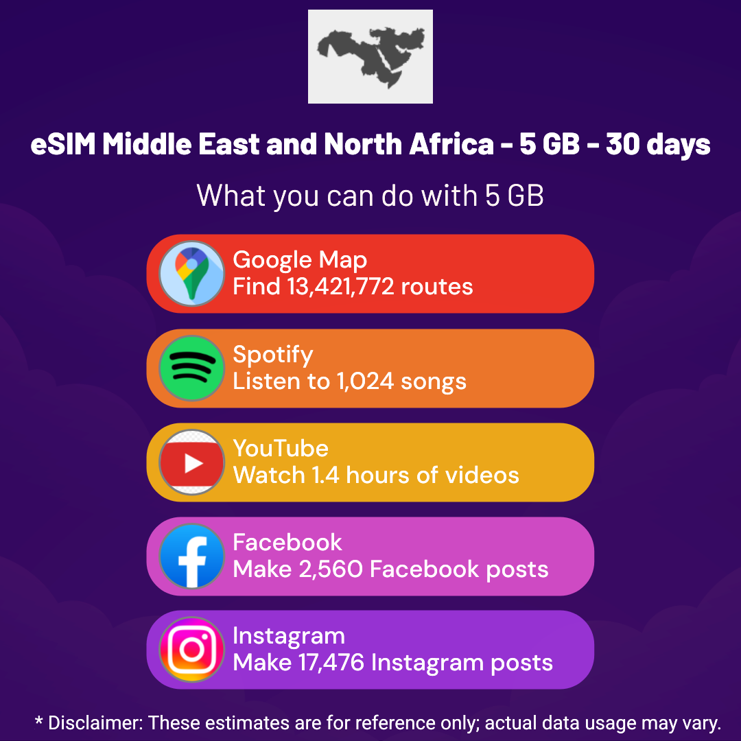 fb0db5df-755e-49b1-8ce1-5adb463a1be6.png eSIM Middle East and North Africa - 5 GB - 30 days