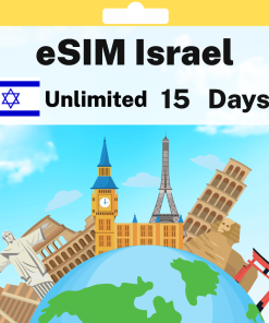 eSIM Israel - Unlimited - 15 days